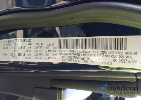 2015 Jeep Cherokee Latitude из США, поврежденный, VIN 1C4PJLCS4FW553394